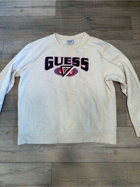 GUESS x J Balvin Cream Crewneck